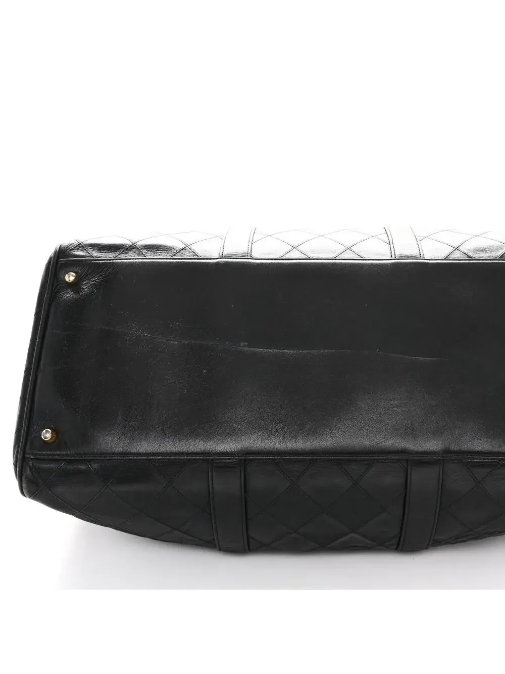 Chanel Calfskin Stitched Duffle Travel #335685C20B